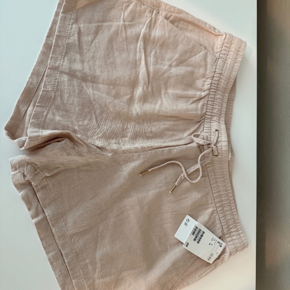 H&M Linen Shorts, Size 8 - Picture 1 of 4